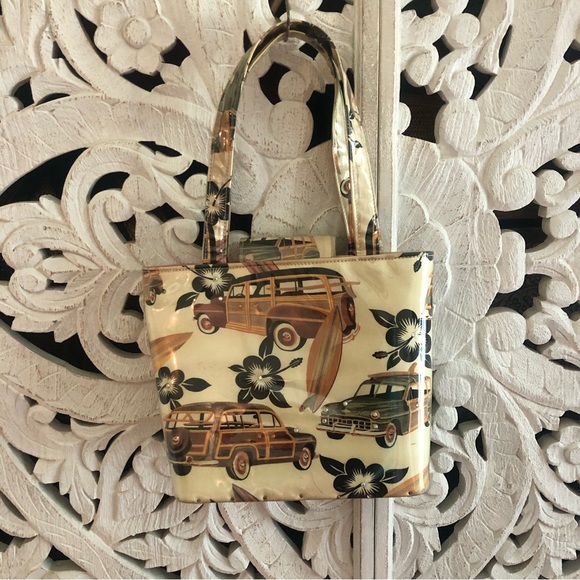 M. Andonia bag with car motif